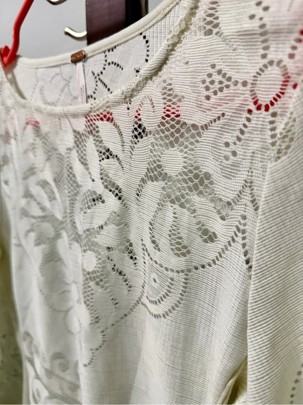 Free People Lace Long Sleeve